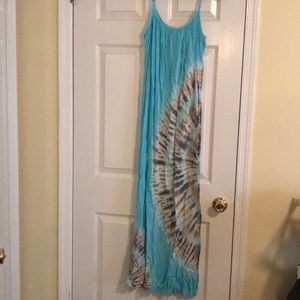 Tie Dye maxi dress